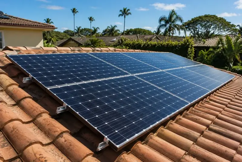 Installation de panneaux solaires à Vénérand
